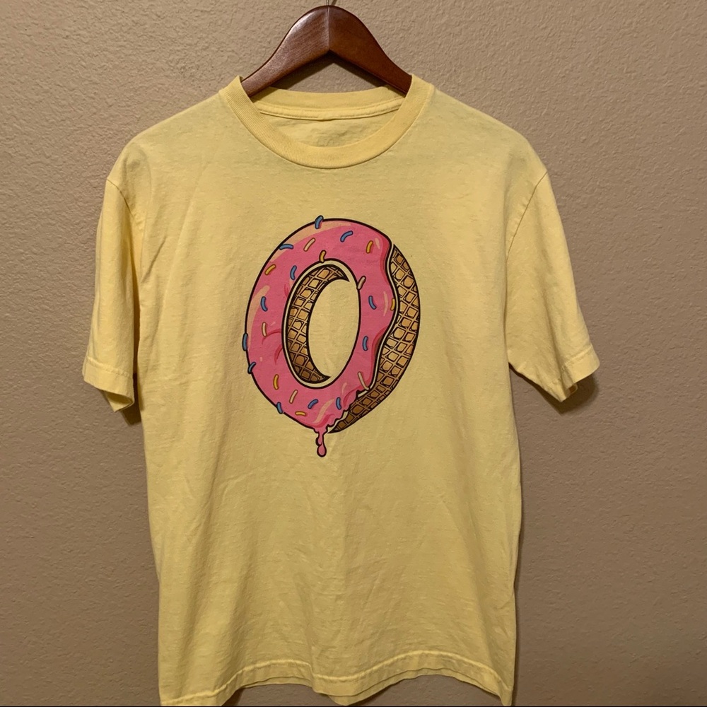 Odd Future Yellow Pink Donut T-Shirt